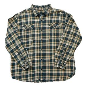 Omni-Wick Mens Plaid Flannel Shirt XXL Columbia